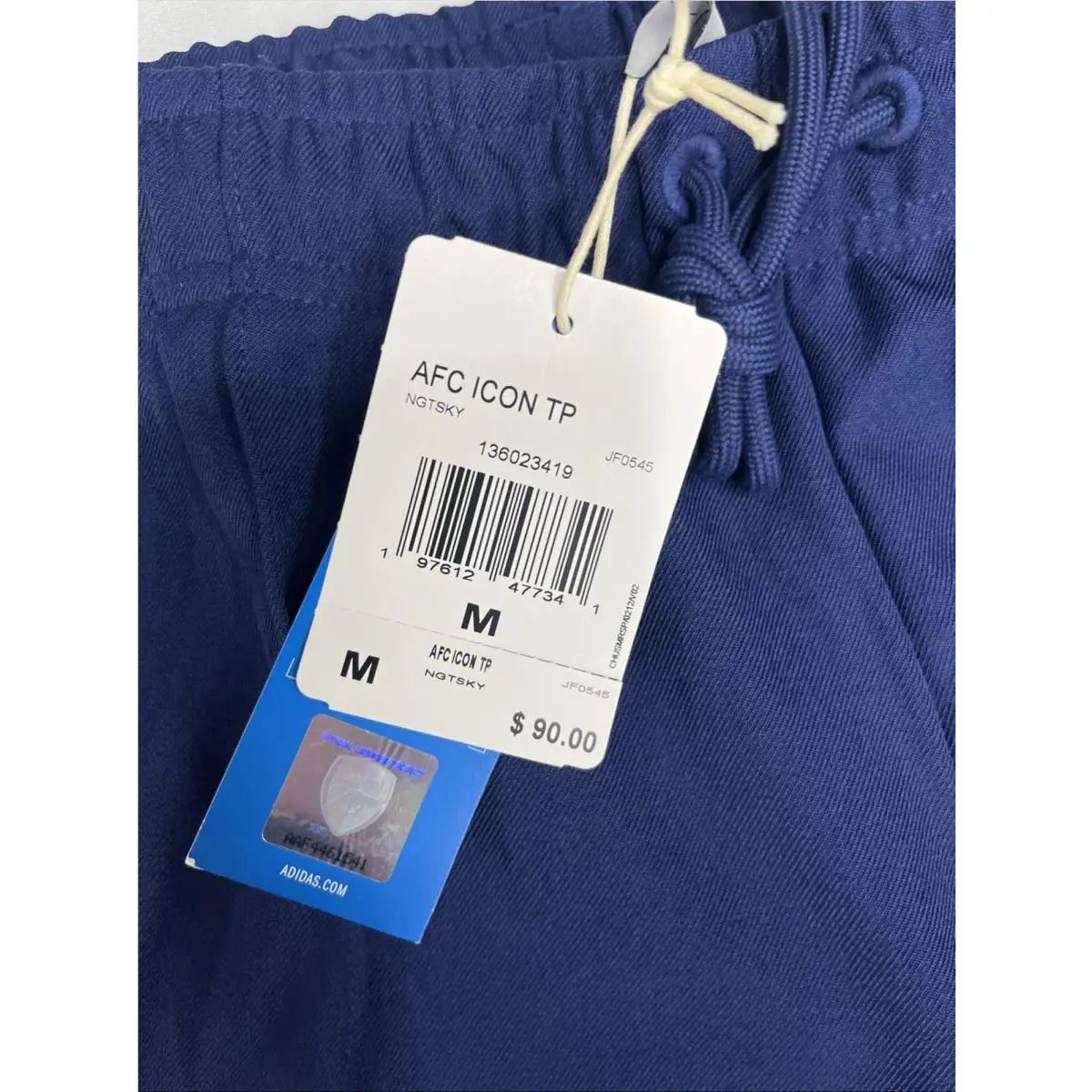Adidas clothing - adidas Manchester United Terrace - Manchester United Terrace - JF0545 - Blue (UPC: 0197612477341) 3