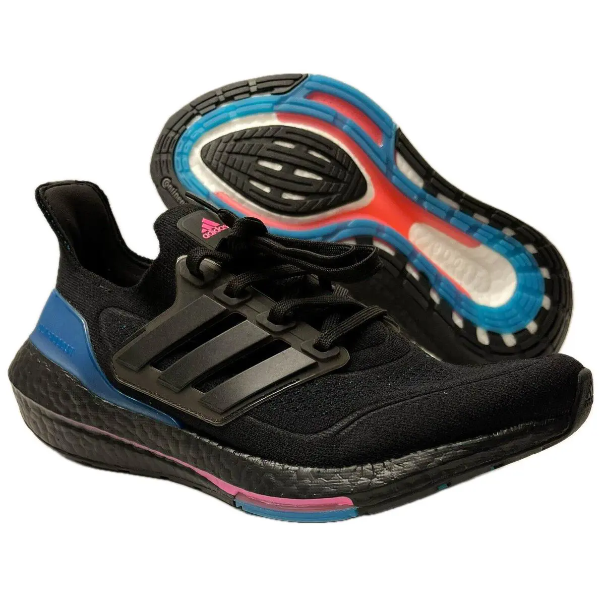 Adidas shoes - adidas Ultraboost 21 - Ultraboost - Black Active Teal Miami Nights - U80 - FZ1921 1