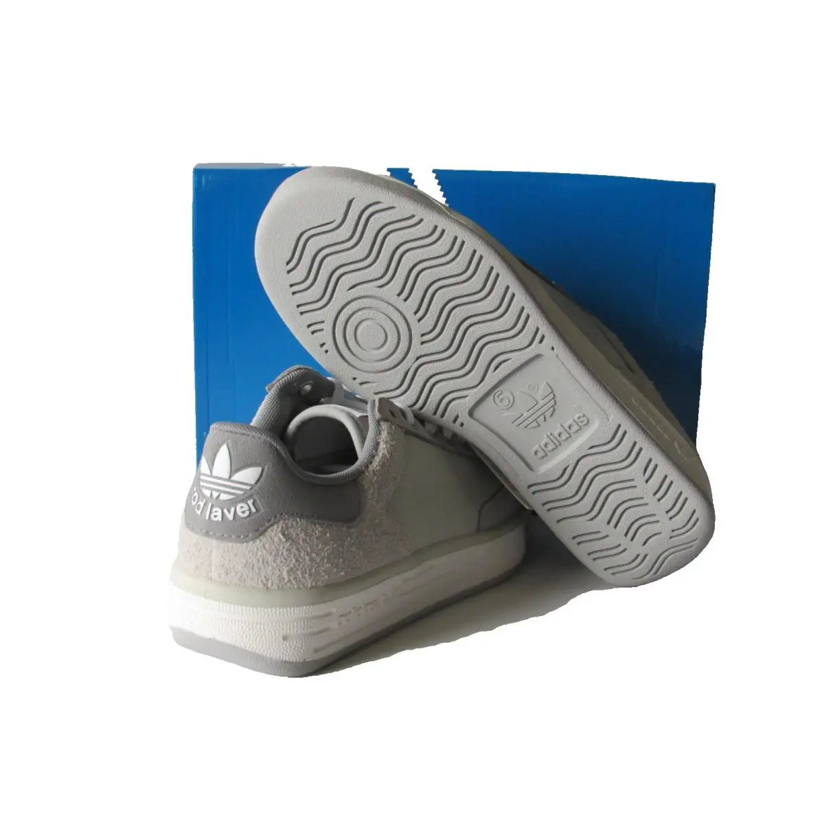 Adidas shoes - adidas Rod Laver - Rod Laver - H02189 - Gray (UPC: 191985512371) 15