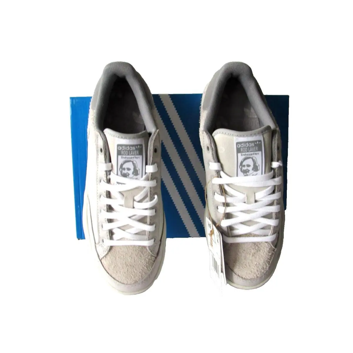 Adidas shoes - adidas Rod Laver - Rod Laver - H02189 - Gray (UPC: 191985512371) 1