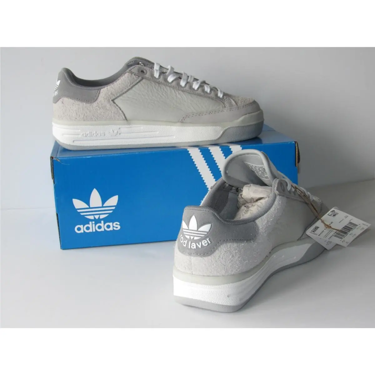 Adidas shoes - adidas Rod Laver - Rod Laver - H02189 - Gray (UPC: 191985512371) 6