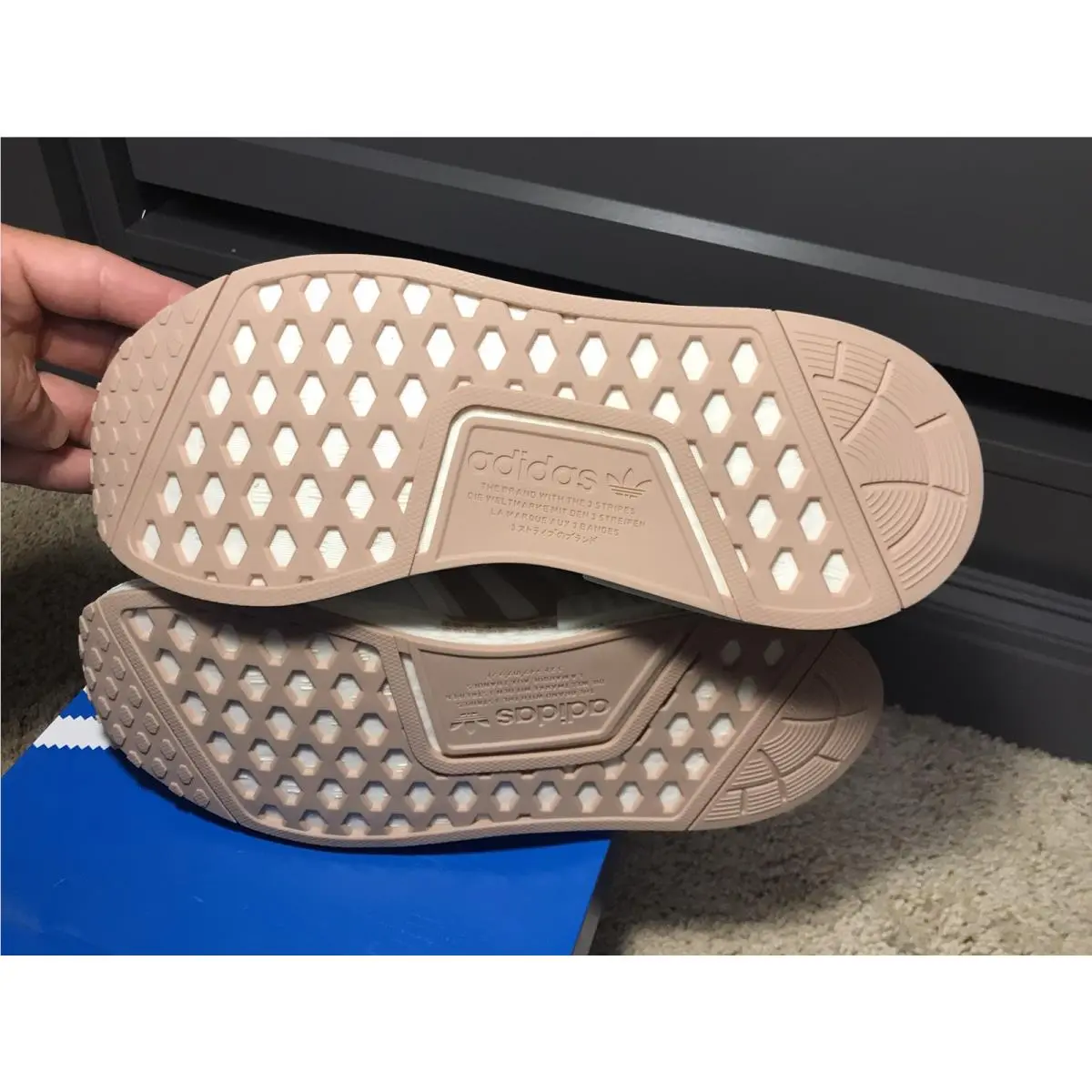 Adidas shoes - adidas NMD R1 - NMD - HQ2071 - Beige 11