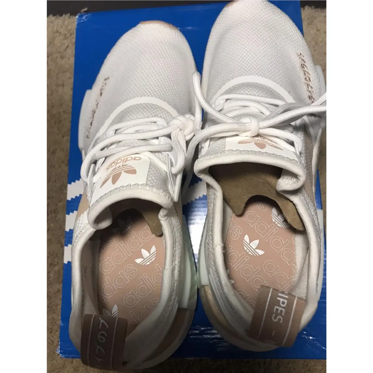 Adidas shoes - adidas NMD R1 - NMD - HQ2071 - Beige 7