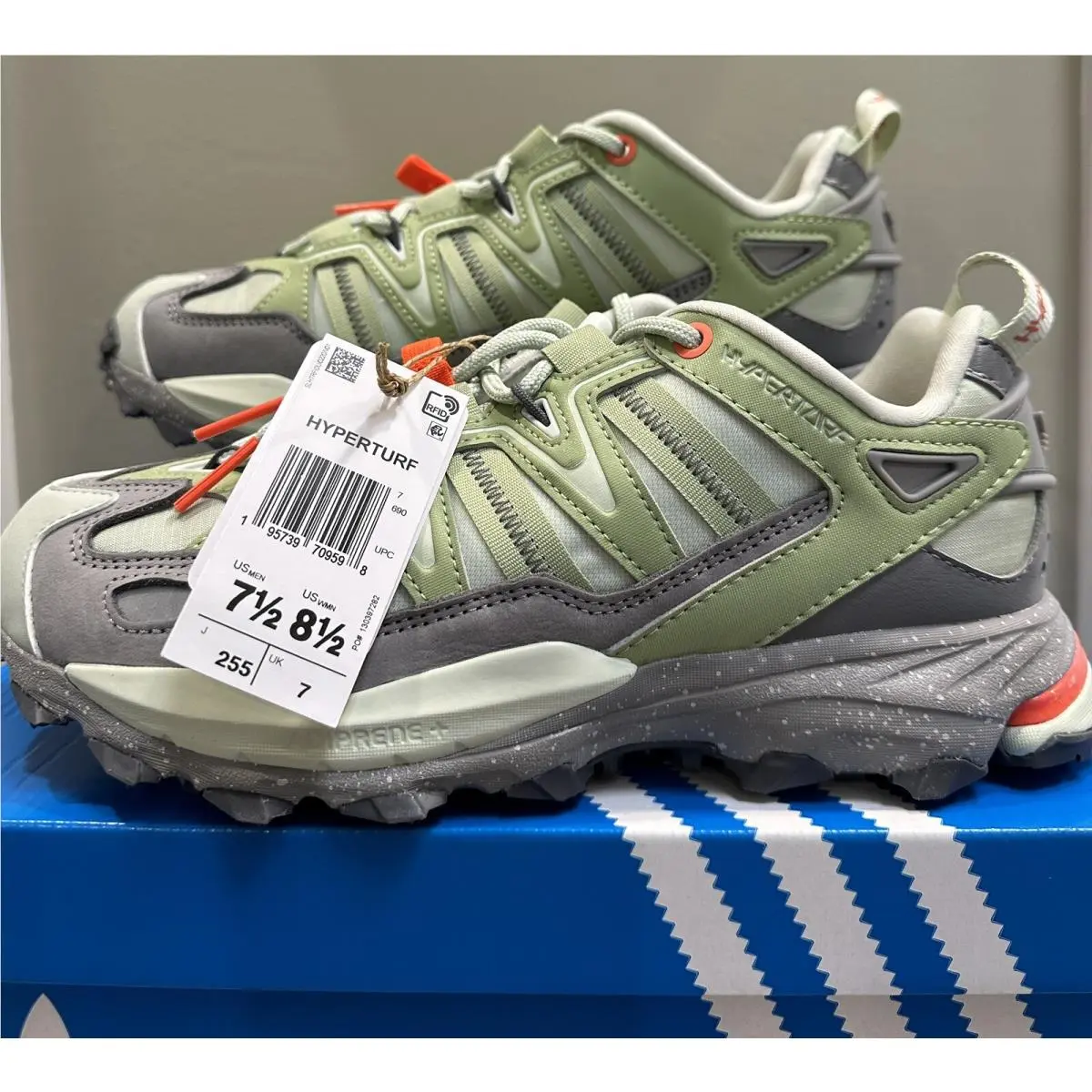 Adidas shoes - adidas Originals Hyperturf - Originals Hyperturf - GY4164 - Green (UPC: 0195739709598) 1