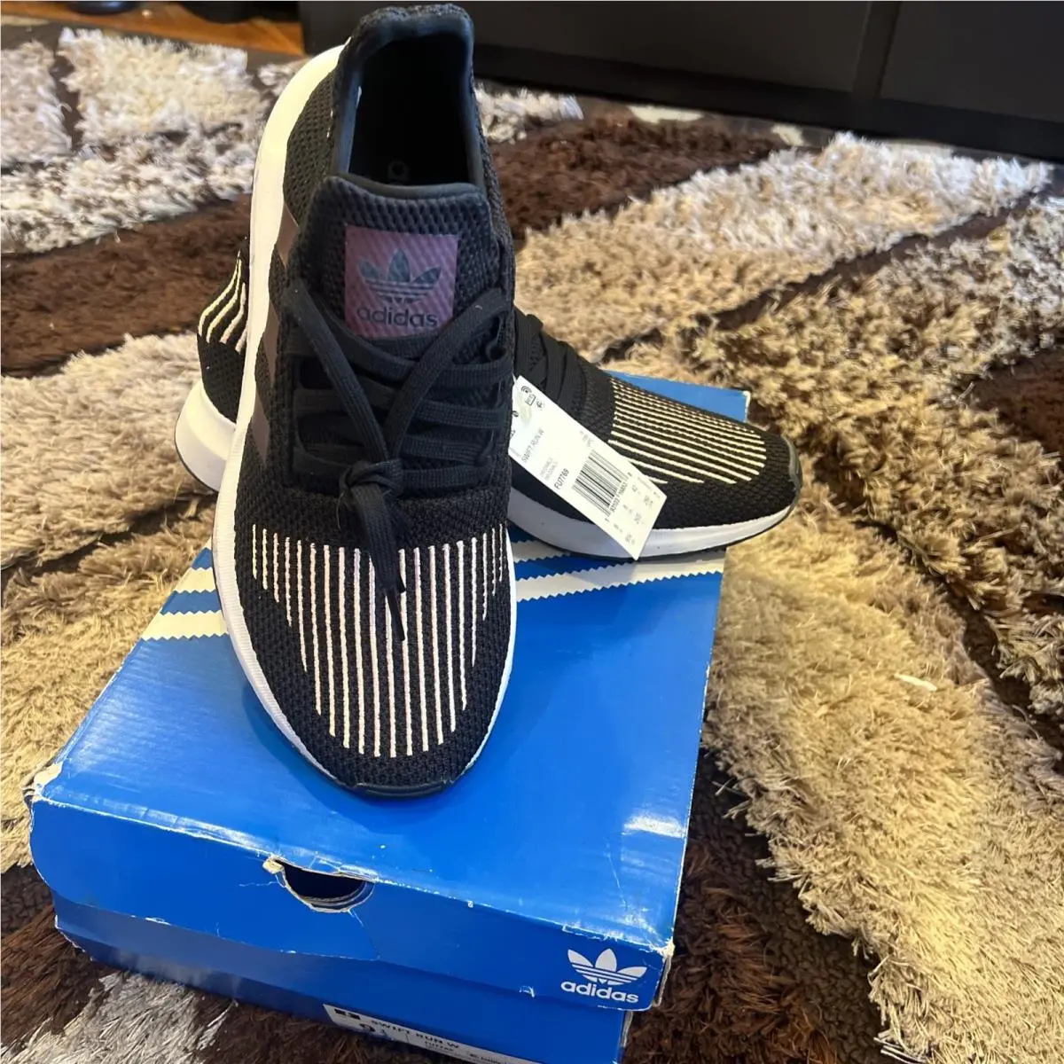 Adidas shoes - adidas Swift Run - Swift Run - FU7769 - Black 4