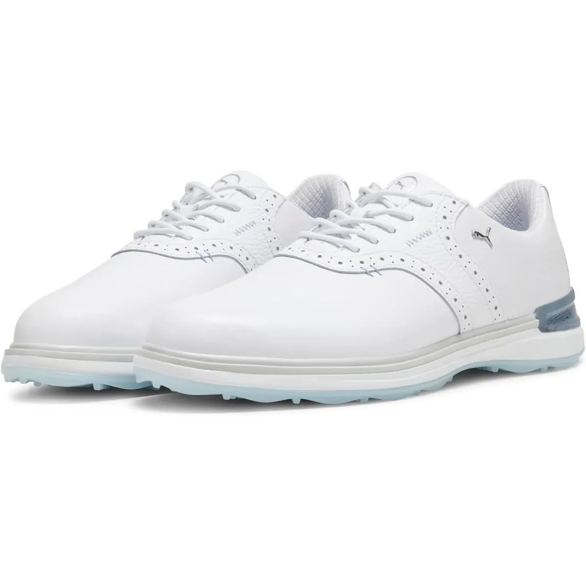 Puma shoes - Puma White-ash Gray-icy Blue 1