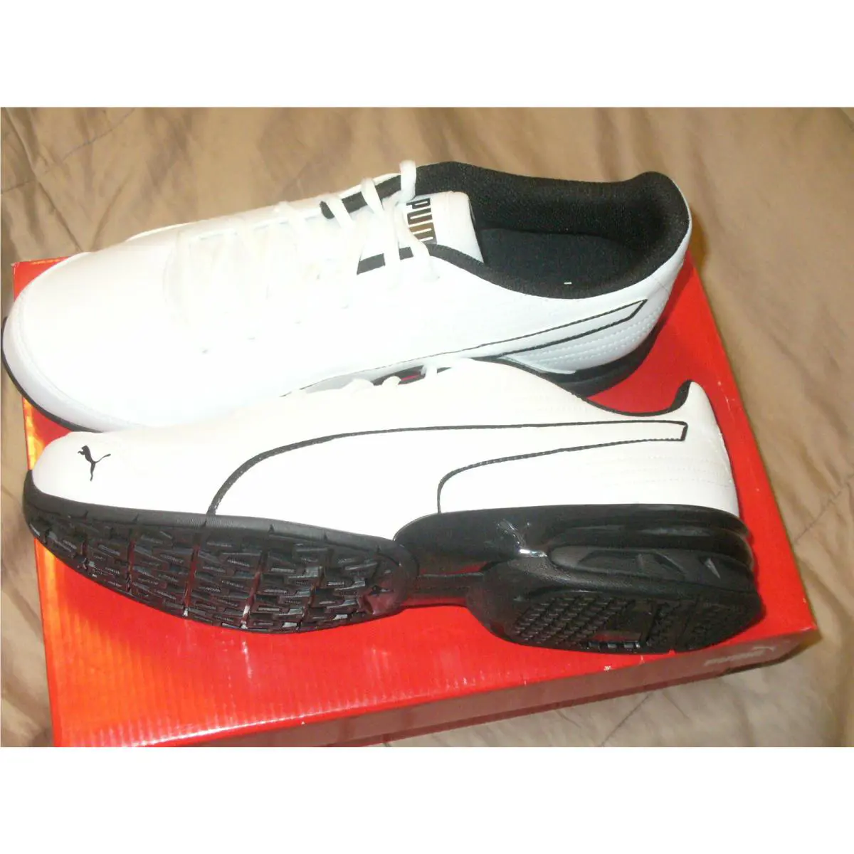 Puma shoes - PUMA Super Levitate - Super Levitate - 19097401 - White/Black Trim 1