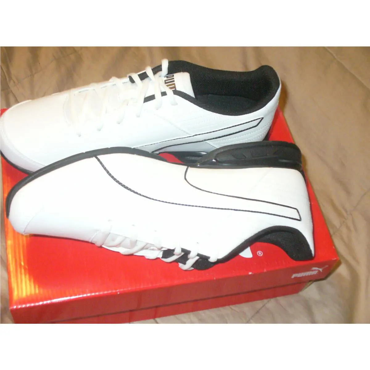 Puma shoes - PUMA Super Levitate - Super Levitate - 19097401 - White/Black Trim 5