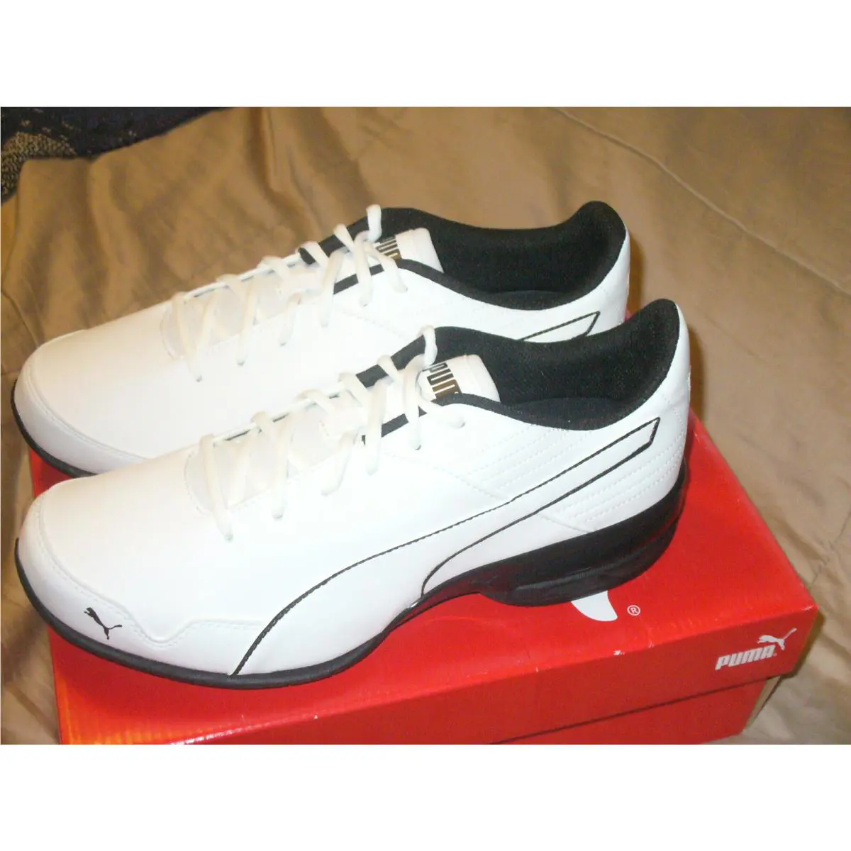 Puma shoes - PUMA Super Levitate - Super Levitate - 19097401 - White/Black Trim 9