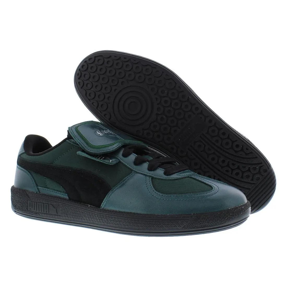 Puma shoes - Dark Murytle/Black, Main: Green 4
