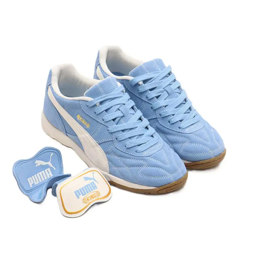 Puma Men`s King Indoor Royalty Shoes Day Dream Blue/frosted Ivory 401684-01 j - Day Dream Blue/Frosted Ivory