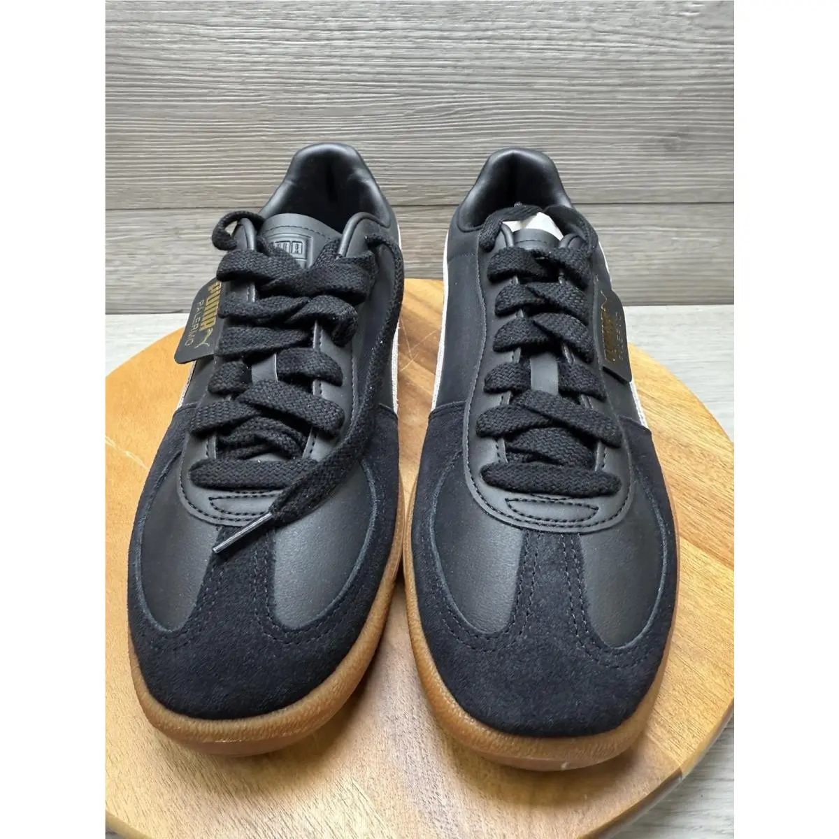 Puma shoes - Puma Palermo Lace Up - Palermo Lace - 39646401 - Black / Gray (UPC: 0196858704792) 1