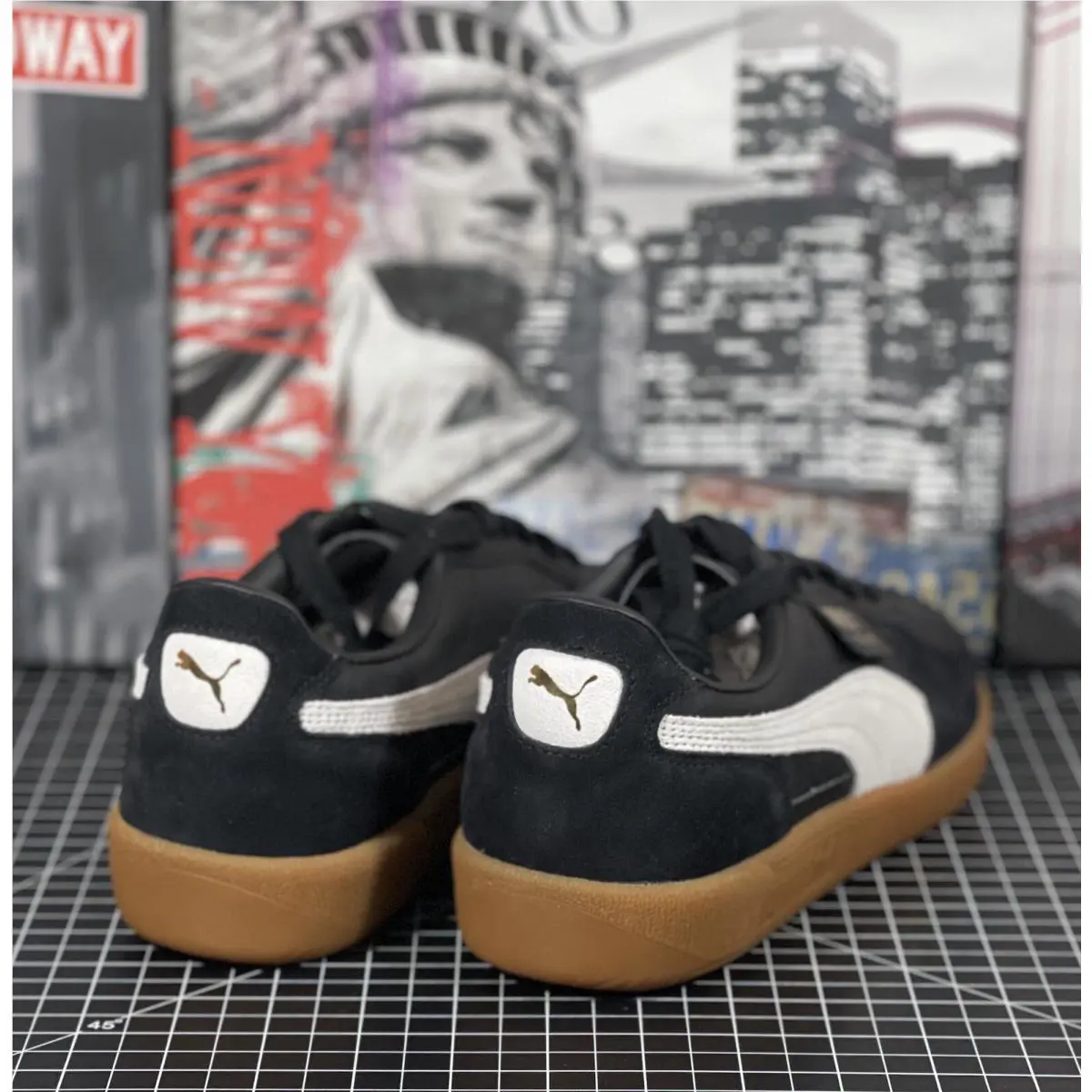 Puma shoes - Puma Palermo Lace Up - Palermo Lace - 39646401 - Black / Gray (UPC: 0196858704792) 2