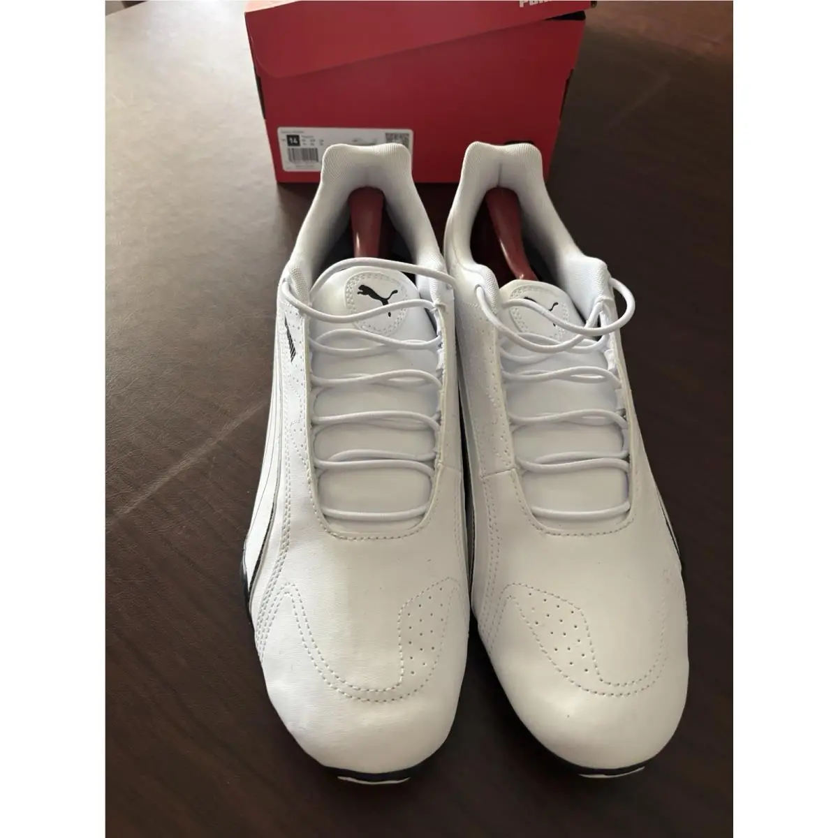 Redon Bungee White Black - 388167-01 Shoes Size 14 by Puma