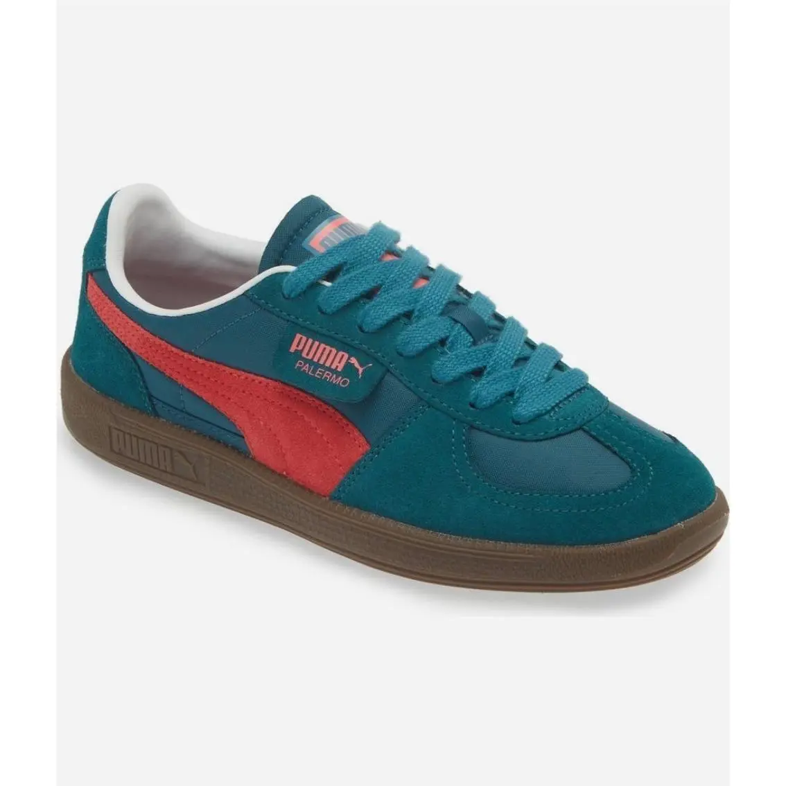 Puma shoes - PUMA Palermo Play Paris - Palermo Play Paris - 400754-01 - Green, Manufacturer: Green/Tart Cherry/White (UPC: 197672095950) 2