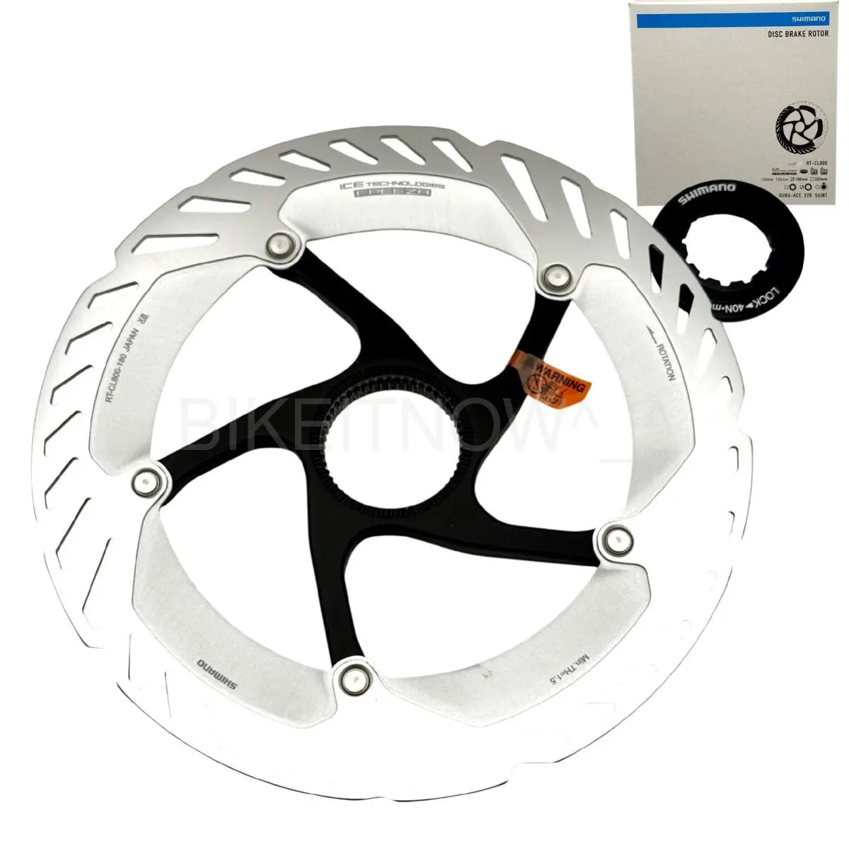 180mm Center Lock Disc Rotor Shimano Grx RT-CL800 11S W/lockring Ice Tech Freeza