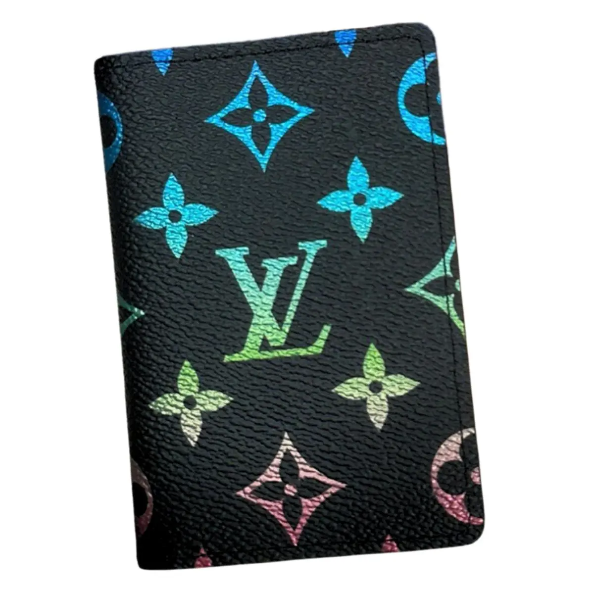 Louis Vuitton Iridescent Ombre Leather Wallet Pharrell Synesthesia Box Rare