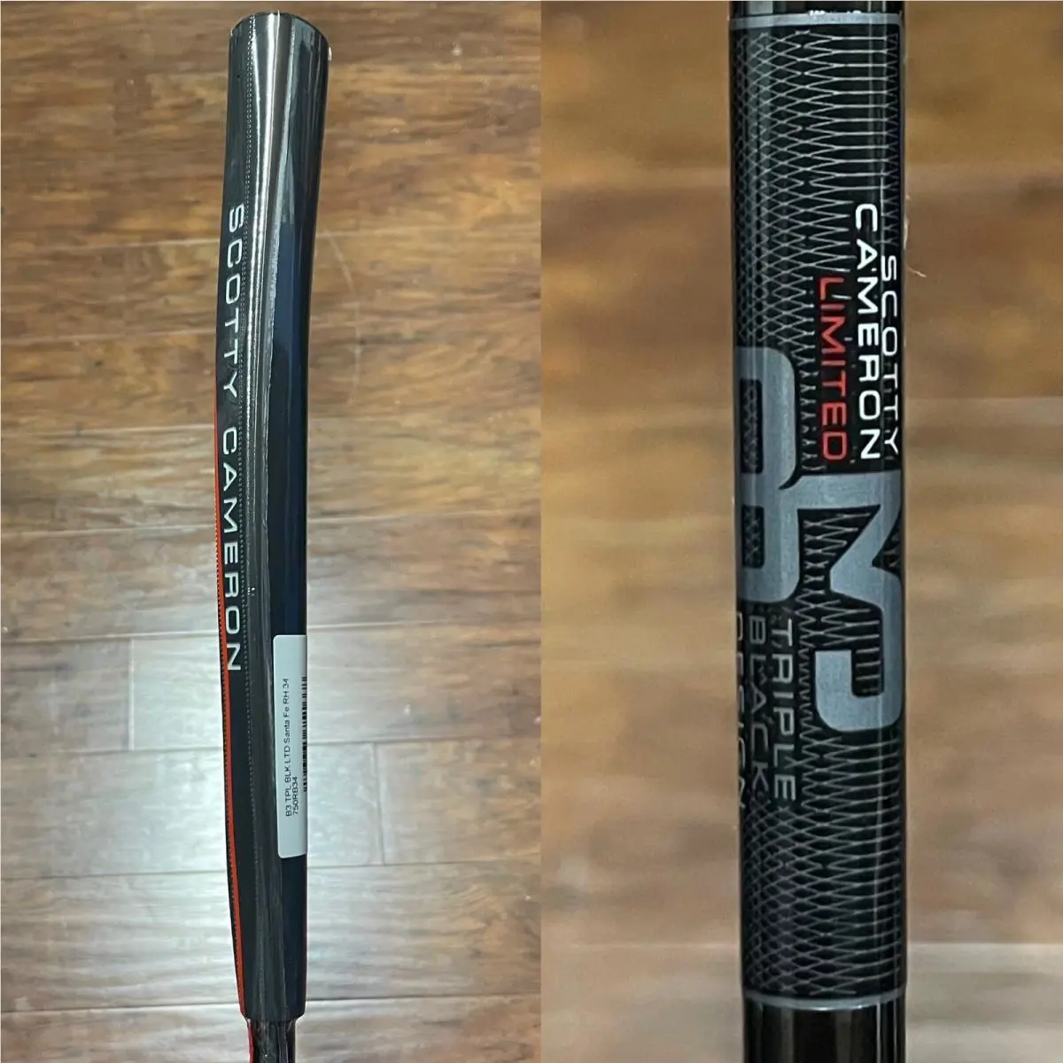Scotty Cameron  - B3 Triple Black LTD Santa Fe - Limited Release - Black, Lie Angle: Black 1