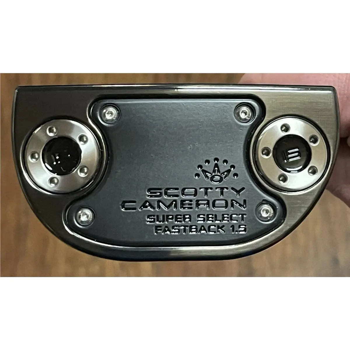Scotty Cameron  - Super Select Fastback 1.5 - Xtreme Dark Finish - DLC - Black, Lie Angle: Black 2