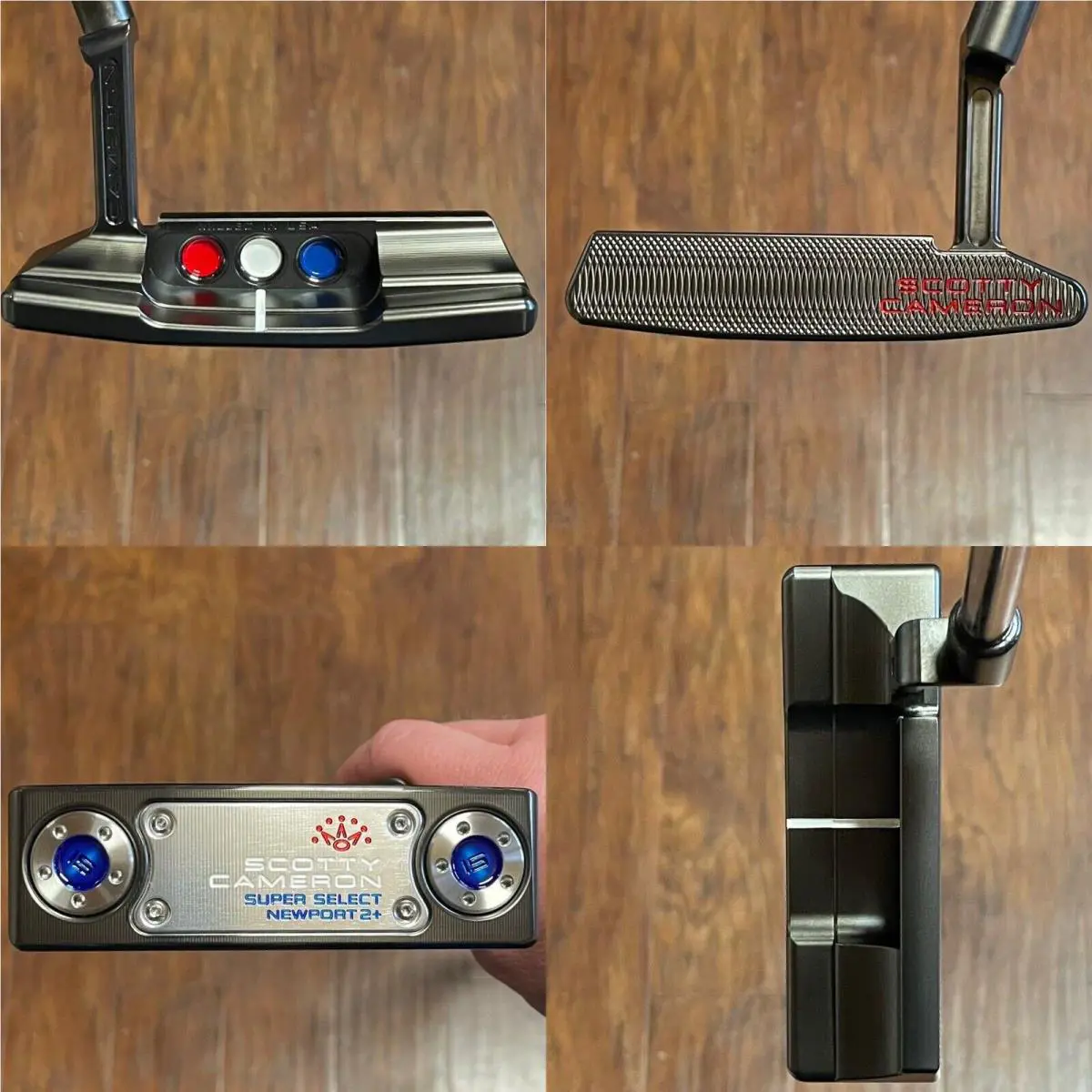 Scotty Cameron Super Select Port 2 Plus Putter - - Xtreme Dark - Dlc -usa