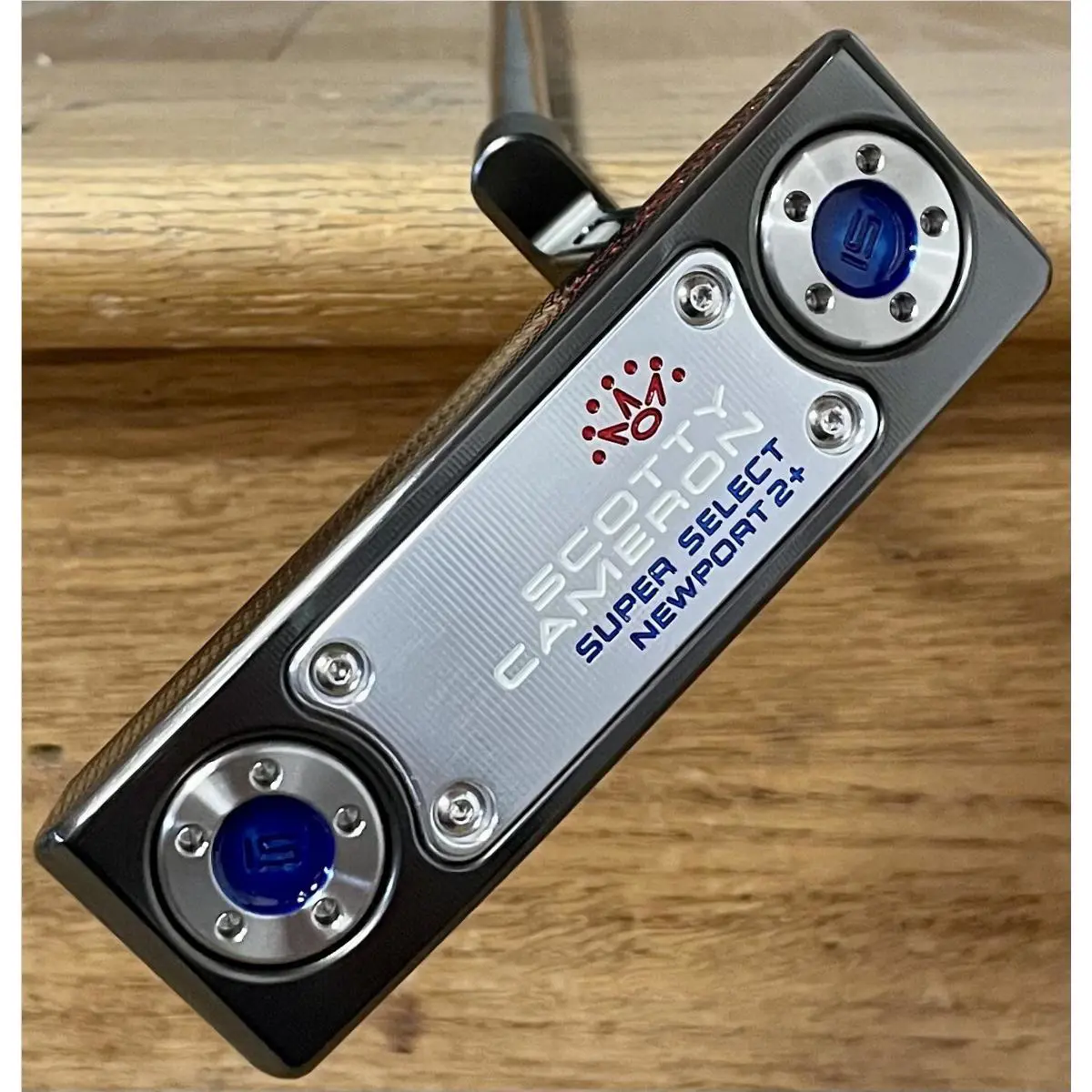 Scotty Cameron  - Super Select Newport 2 Plus - Xtreme Dark Finish - DLC - Multicolor, Lie Angle: Black 2