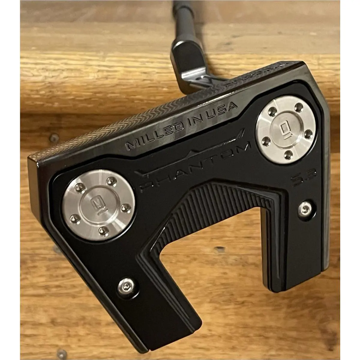 Scotty Cameron  - Phantom 5.2 - Stability Shaft - 2025 - Xtreme Dark Finish - DLC - Black, Lie Angle: Black 1