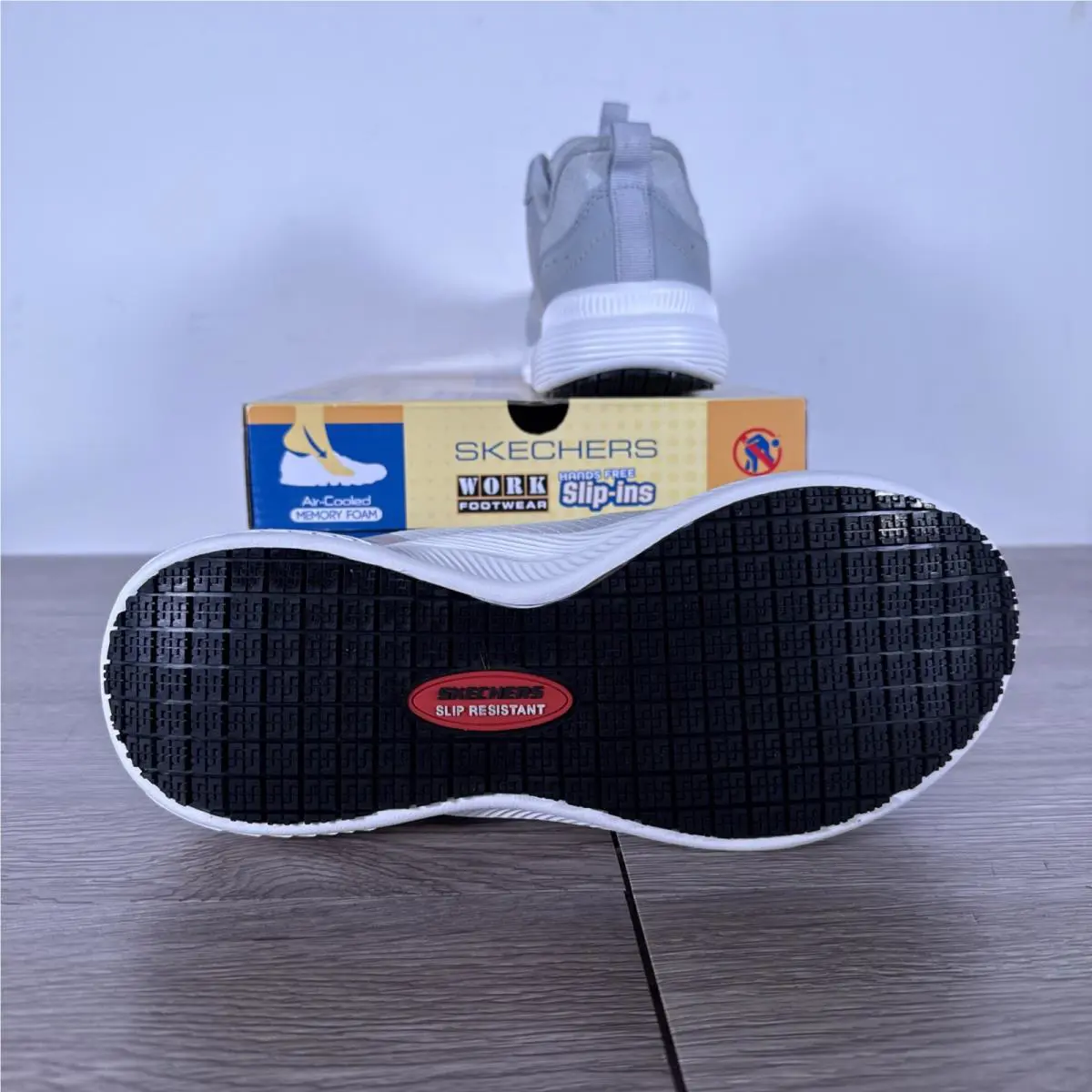 Skechers shoes - SKECHERS Work - Work - Carbix-yunia - Gray (UPC: 0198376671679) 5
