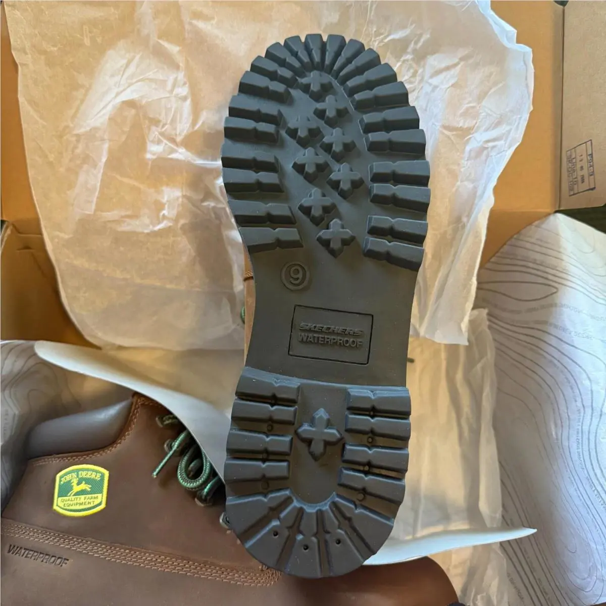 Skechers shoes - John Deer Sergents Dozer - John Deer Sergents Dozer - Brown 3