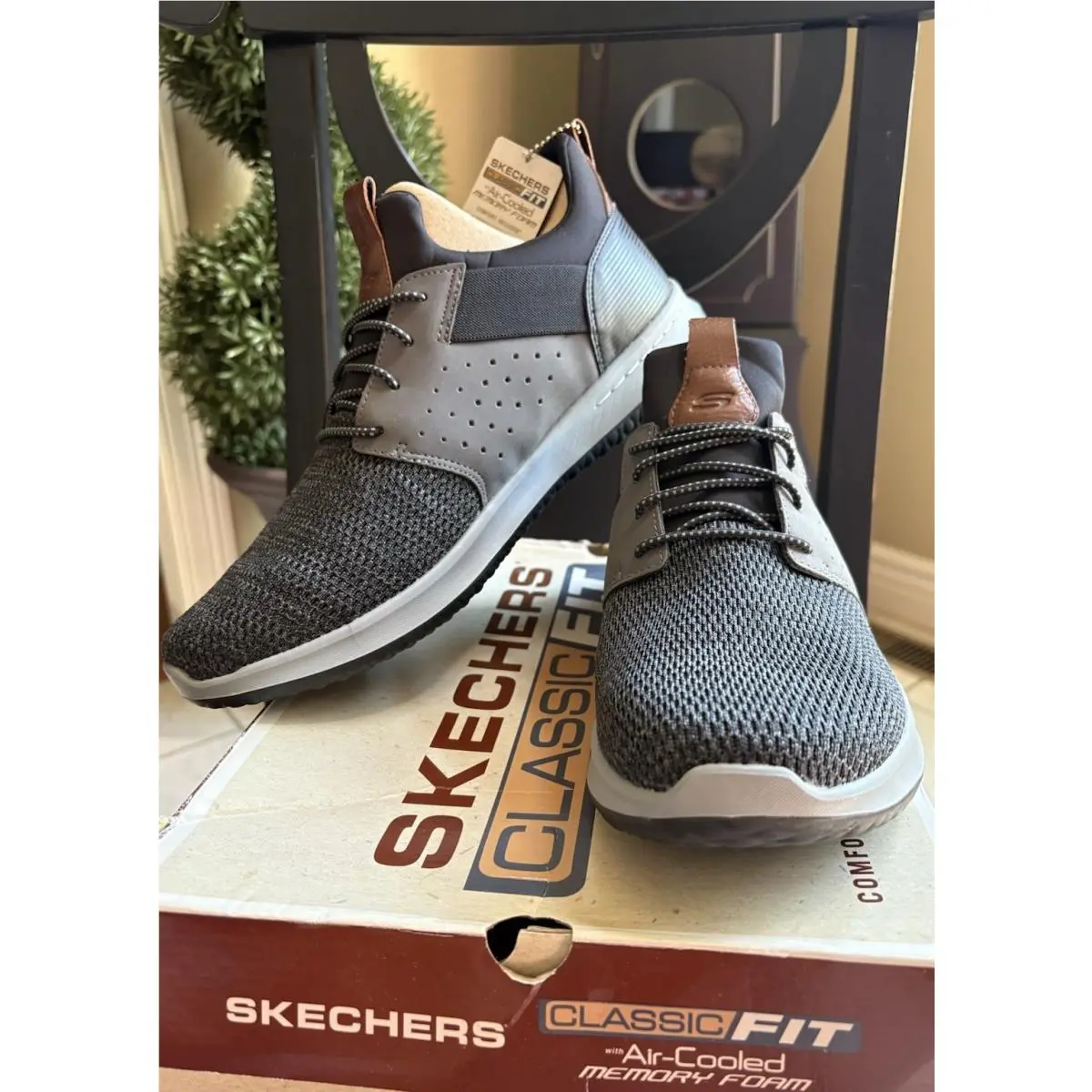 Skechers shoes - Skechers Delson - Camben - Delson Camben - 1469264 - Black/Gray (UPC: 0191665205265) 8