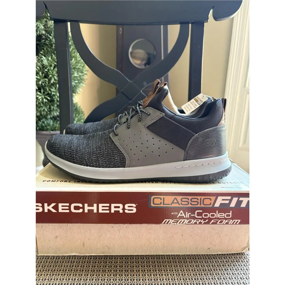 Skechers shoes - Skechers Delson - Camben - Delson Camben - 1469264 - Black/Gray (UPC: 0191665205265) 13