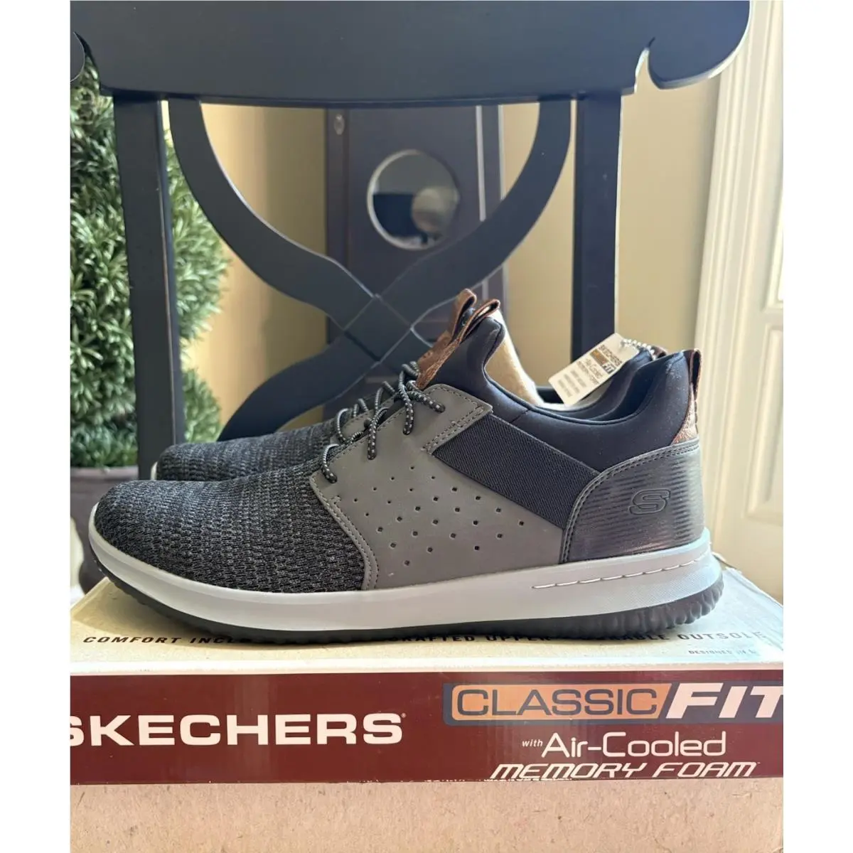 Skechers shoes - Skechers Delson - Camben - Delson Camben - 1469264 - Black/Gray (UPC: 0191665205265) 15