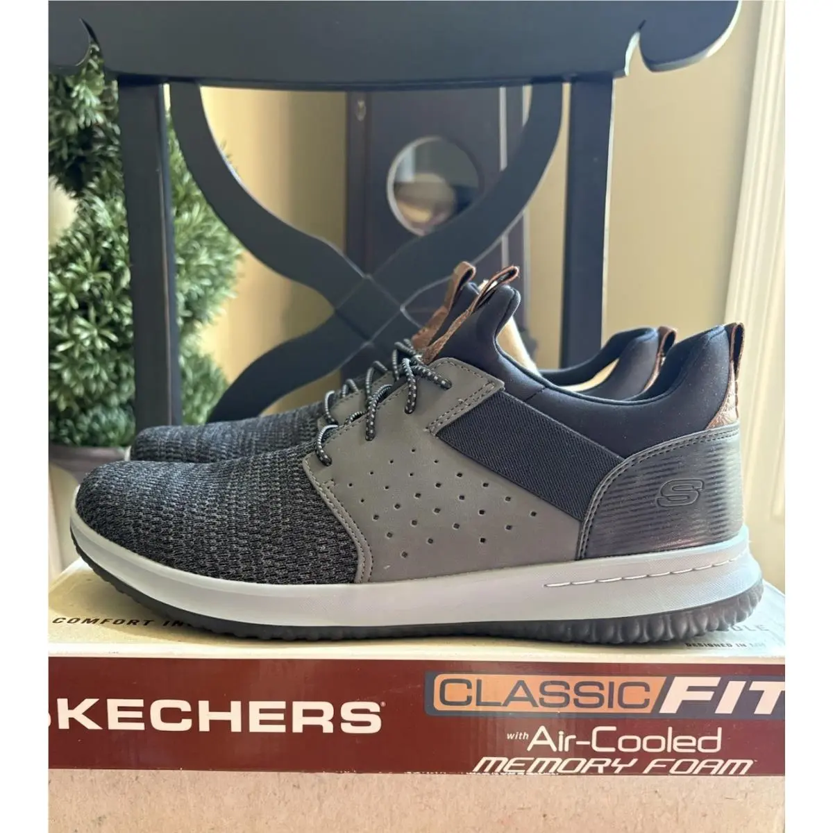Skechers shoes - Skechers Delson - Camben - Delson Camben - 1469264 - Black/Gray (UPC: 0191665205265) 0