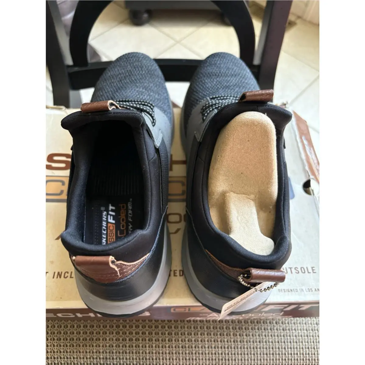 Skechers shoes - Skechers Delson - Camben - Delson Camben - 1469264 - Black/Gray (UPC: 0191665205265) 18