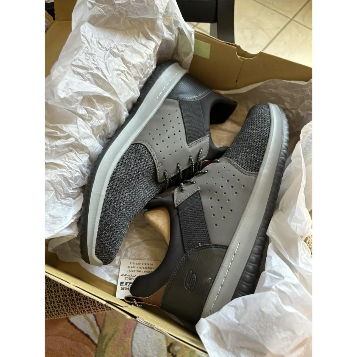 Skechers shoes - Skechers Delson - Camben - Delson Camben - 1469264 - Black/Gray (UPC: 0191665205265) 21