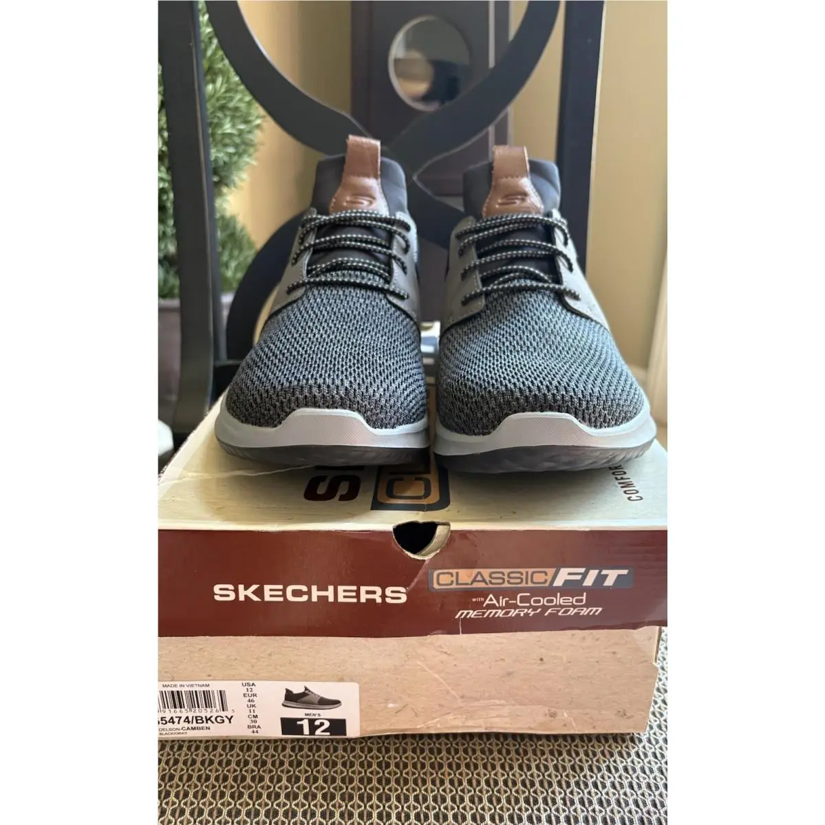 Skechers shoes - Skechers Delson - Camben - Delson Camben - 1469264 - Black/Gray (UPC: 0191665205265) 1