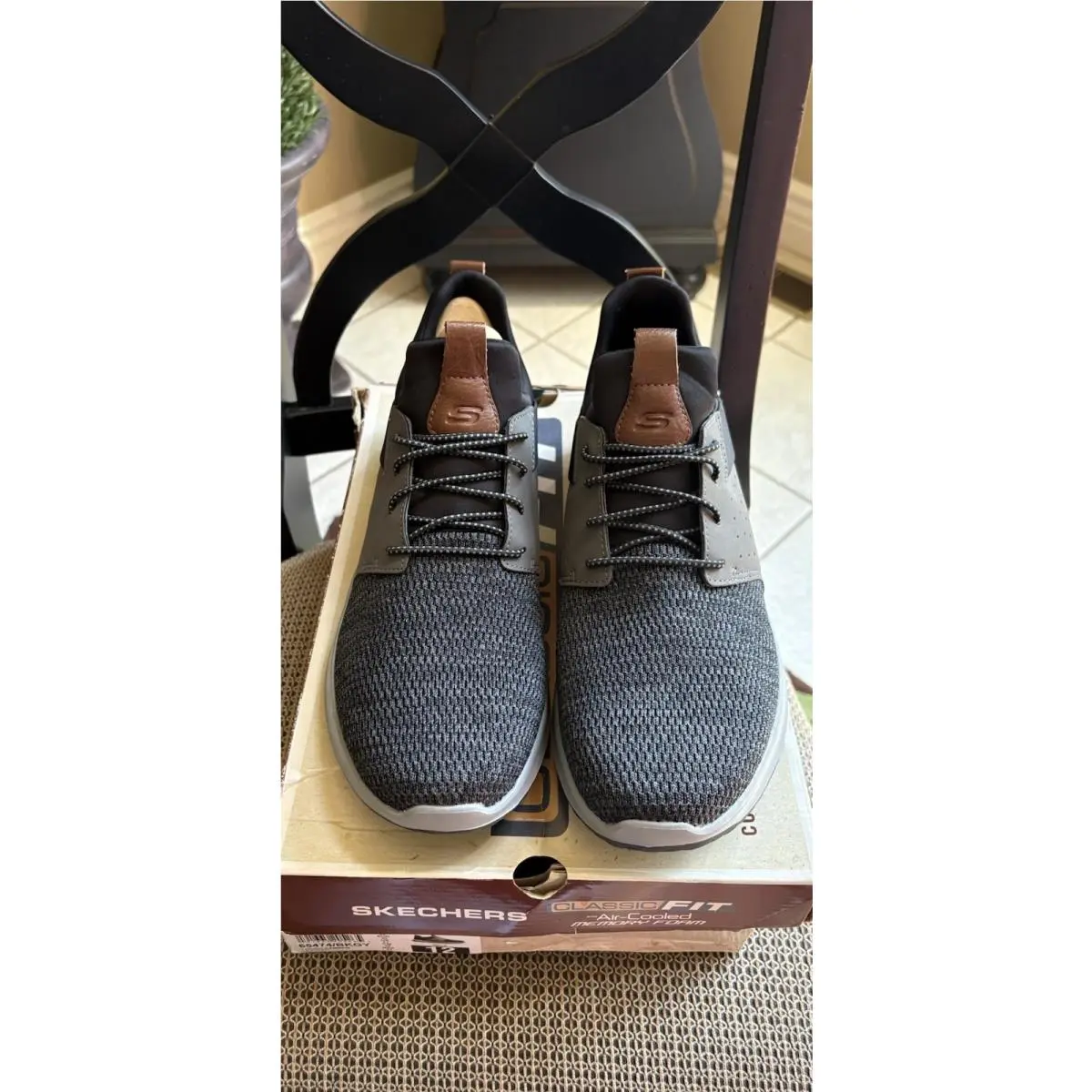 Skechers shoes - Skechers Delson - Camben - Delson Camben - 1469264 - Black/Gray (UPC: 0191665205265) 3