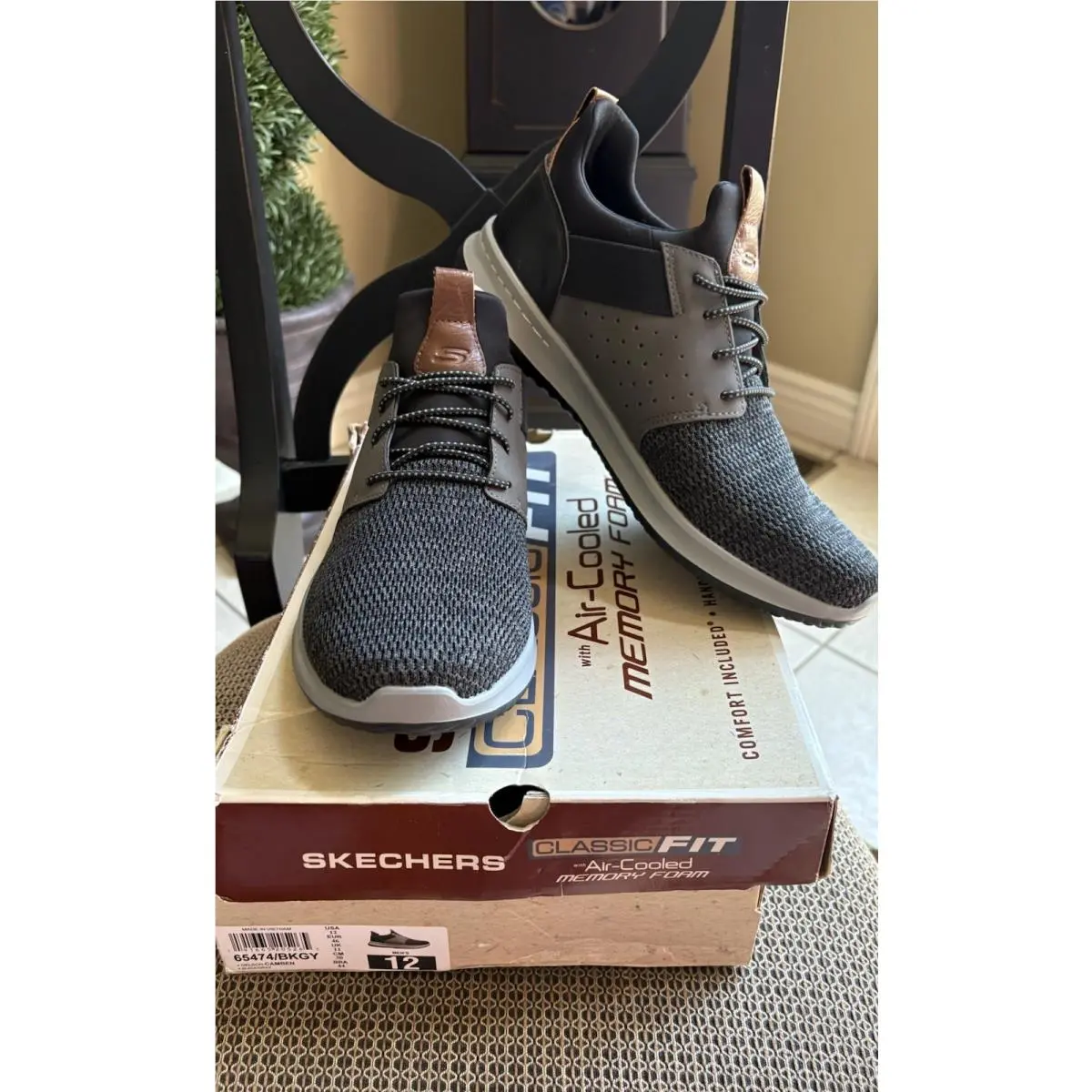 Skechers shoes - Skechers Delson - Camben - Delson Camben - 1469264 - Black/Gray (UPC: 0191665205265) 5