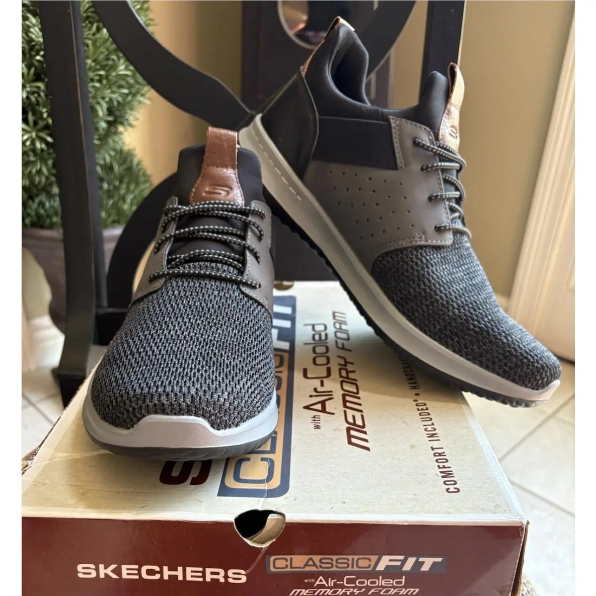 Skechers shoes - Skechers Delson - Camben - Delson Camben - 1469264 - Black/Gray (UPC: 0191665205265) 6