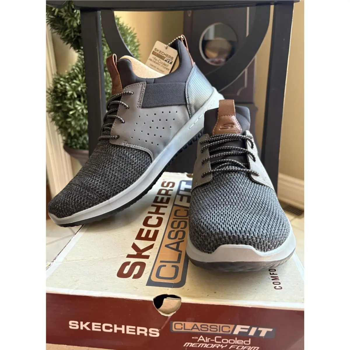 Skechers shoes - Skechers Delson - Camben - Delson Camben - 1469264 - Black/Gray (UPC: 0191665205265) 7