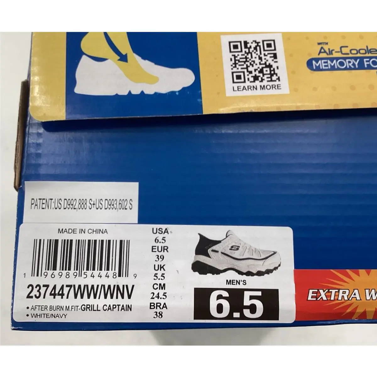 Skechers shoes - Skechers Afterburner - Afterburner - White 4