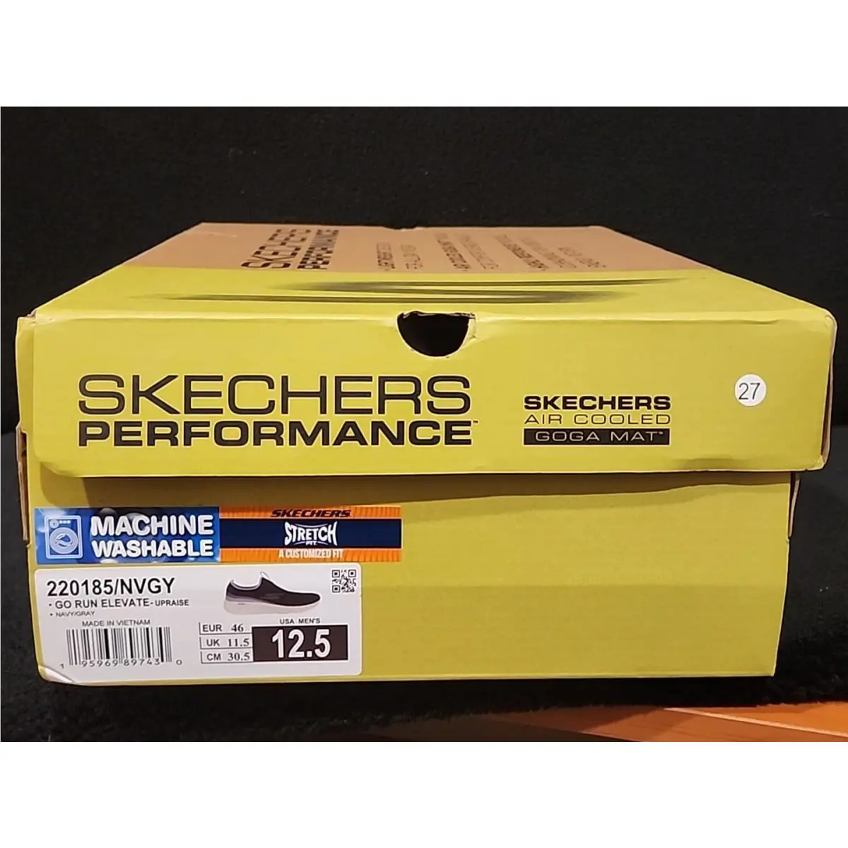 Skechers shoes - Skechers GO RUN Elevate - RUN Elevate - Navy Gray (UPC: 195969897430) 6