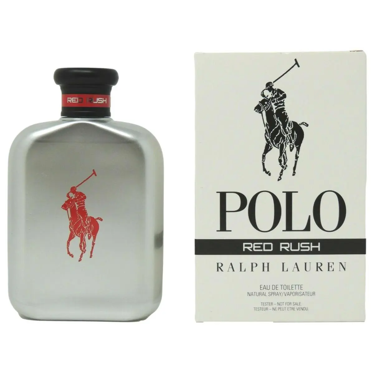 Polo Red Rush By Ralph Lauren 4.2oz 125ml Edt Spray Tstr