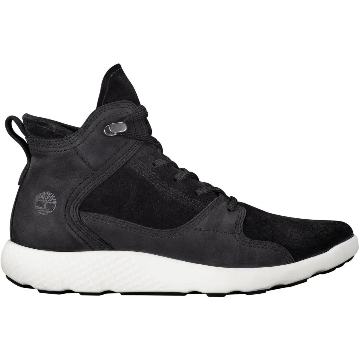 Timberland Womens Flyroam Hiker Shoe Jet Black Forty - Jet Black Dt Suede