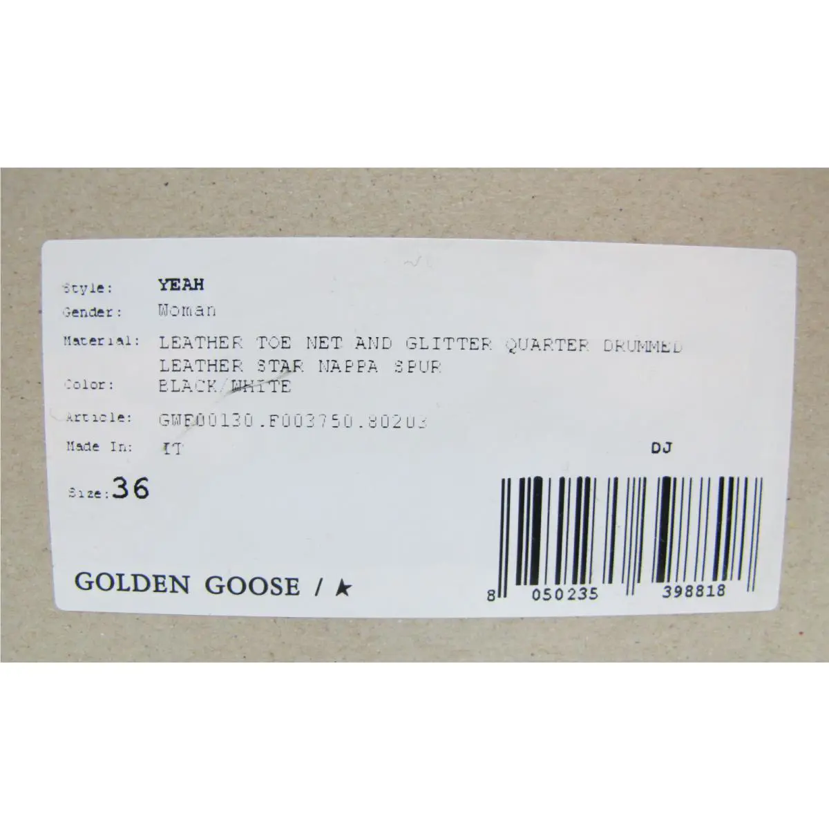 Golden Goose shoes - YEAH - YEAH - Black (UPC: 8050235398818) 15