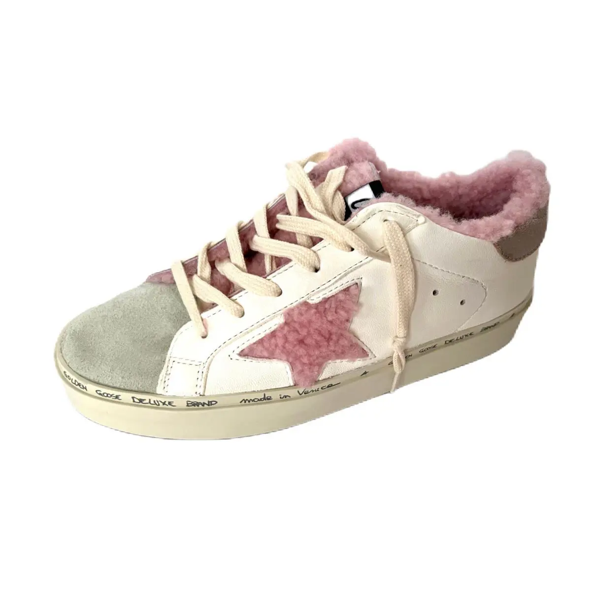 Golden Goose shoes - Golden Goose Hi Star - Star - White 0