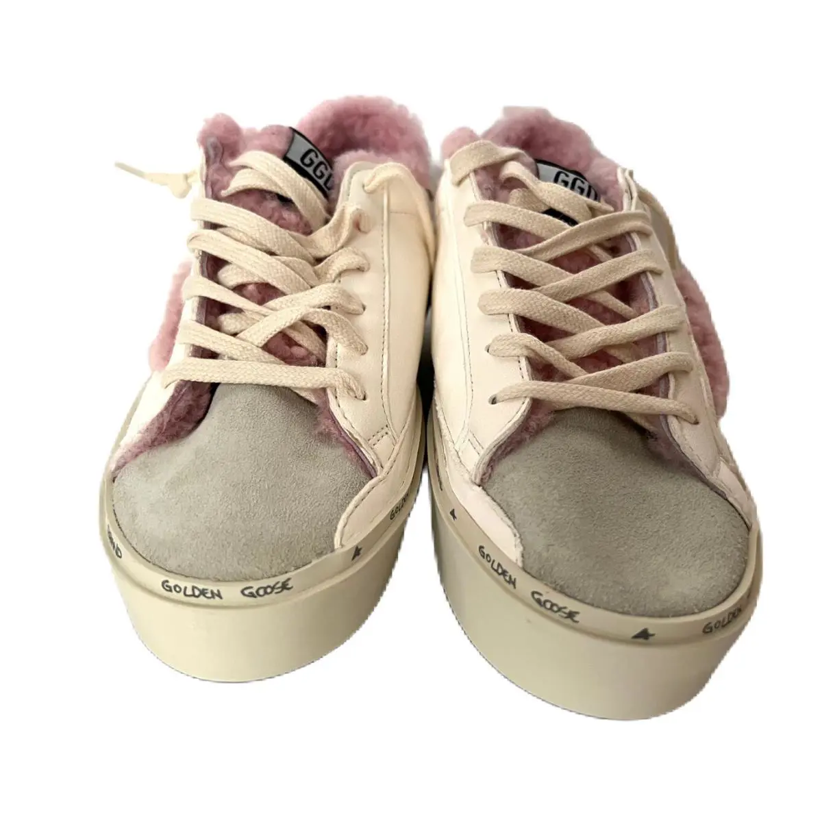 Golden Goose shoes - Golden Goose Hi Star - Star - White 1