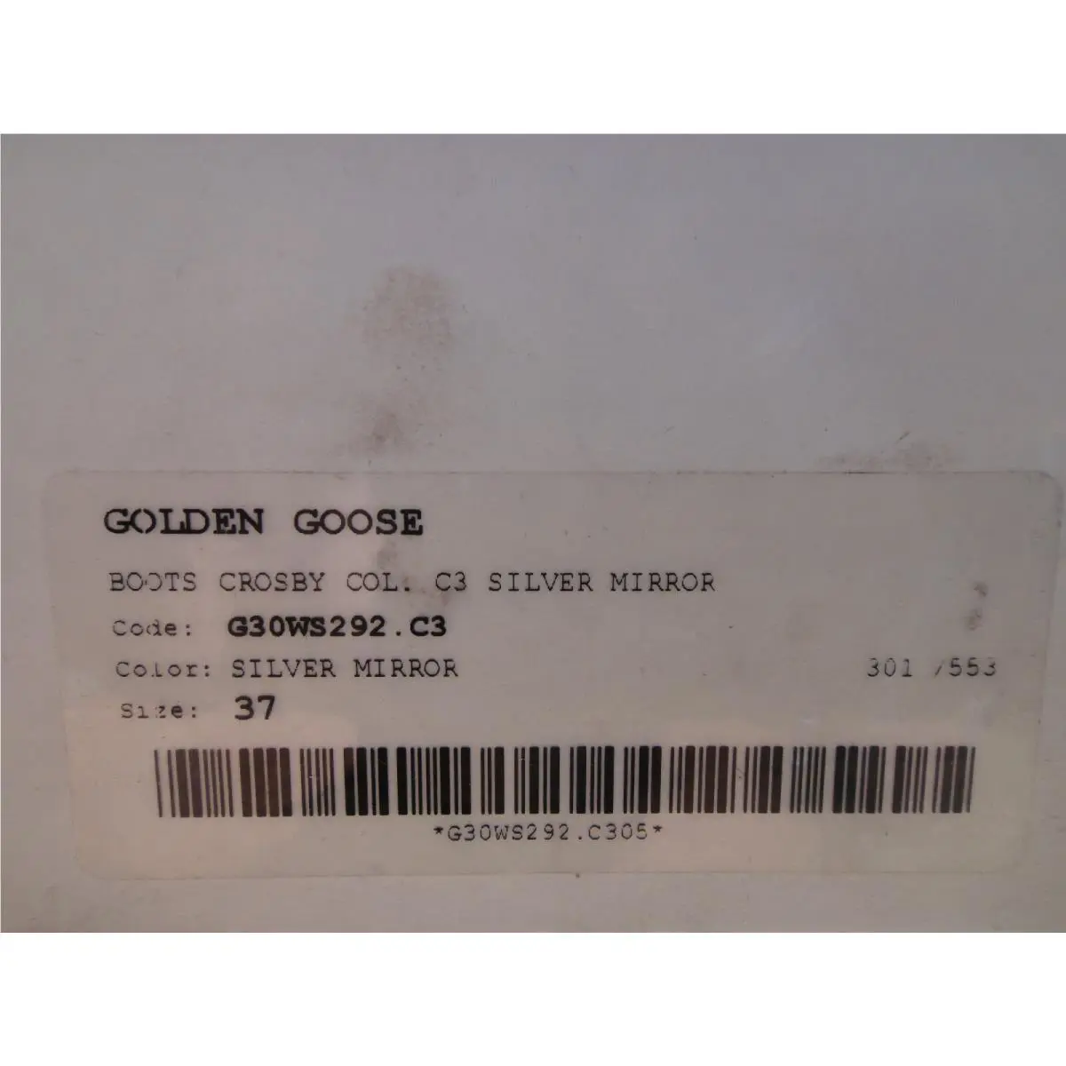 Golden Goose shoes - Crosby - Crosby - Silver Mirror 10