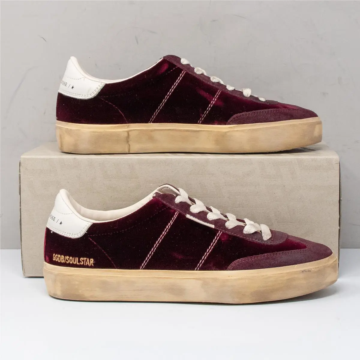 Golden Goose shoes - Golden Goose Soul-Star - GWF00464F00505540471FS - Red (UPC: 8050235624191) 0
