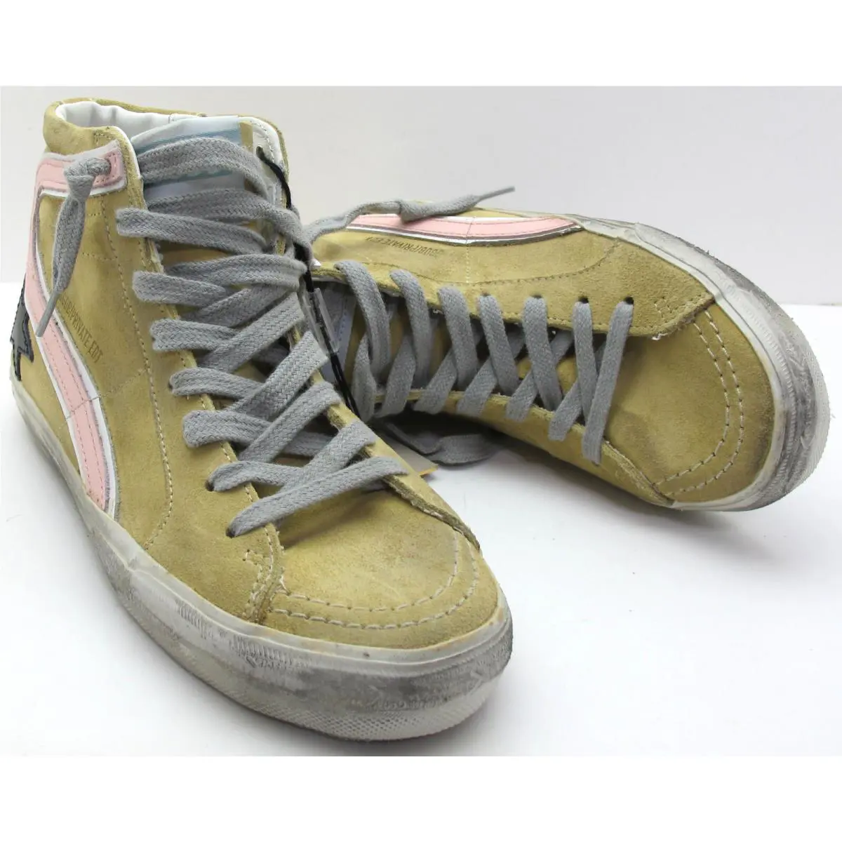Golden Goose shoes - Slide - Slide - Sand and Pink (UPC: 8050235326828) 2