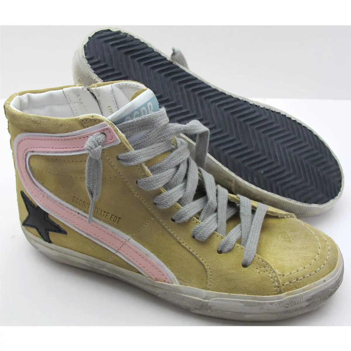 Golden Goose shoes - Slide - Slide - Sand and Pink (UPC: 8050235326828) 4